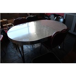 2-LUNCHROOM TABLES & 9-CHAIRS