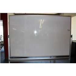 BEST-RITE MOBILE 6' DOUBLE SIDED WHITEBOARD