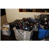 Image 1 : 2-BINS OF CABLES & MISC.