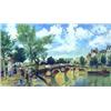 Image 1 : CONSTANTIN KLUGE (French. Born 1912) "Le Pont Neuf". Signed C. Kluge l/r. Also titled on the stre...