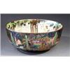 Image 1 : WEDGWOOD FAIRYLAND LUSTRE IMPERIAL BOWL English. Circa 1920. The interior with "Woodland Elves II...