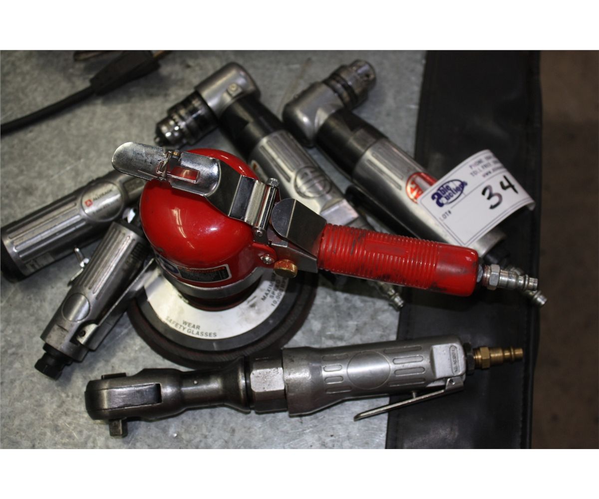 LOT OF ASSORTED AIR TOOLS Able Auctions lot-of-assorted-air-tools-able-auctions