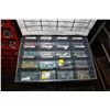 Image 3 : 12 DRAWER PARTS RACK WITH CONTENTS