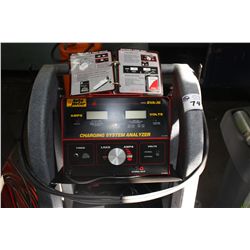 AUTO METER MODEL BVA-36 CHARGING SYSTEM ANALYZER WITH STAND