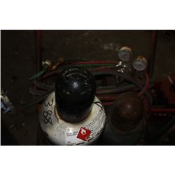 WELDING TORCH SET WITH 2 TANKS