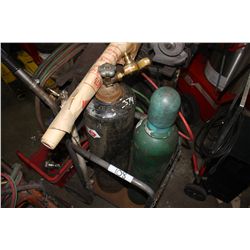 WELDING TORCH SET WITH 2 TANKS