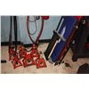 Image 2 : LOT OF JACK STANDS INC. 6 LARGE AND 6 SMALL, PLUS 3 DOLLIES