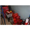 Image 1 : LOT OF ASSORTED BINS AND GAS CANS