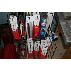 LOT OF WINDSHEILD WIPER BLADES