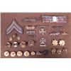 Image 4 : COLLECTION OF 28 US AWARDS,INSIGNIA,RIBBON BARS,RANK IN