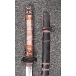 WWII JAPANESE SAMURAI SWORD GENDAITO KATANA-SIGNED KAZU