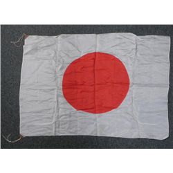 ORIGINAL WWII JAPANESE MEATBALL SILK FLAG