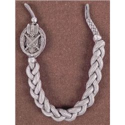NAZI WWII WEHRMACHT ARMY MARKSMANSHIP SHOOTING LANYARD