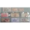 Image 2 : 9 Old Egyptian Paper Money Currency