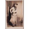Image 1 : VINTAGE PHOTO POSTCARD OF COWBOY WITH SIX-GUN AND CHAPS