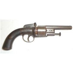 19th C Continental Transitional Six Shot Revolver