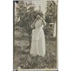 Image 1 : Antique Real Photo Postcard Lady w/Rifle Gun RPPC