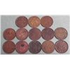 Image 1 : 13 Old Chinese Coins Early 1900s, Tai Ching Copper