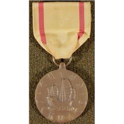 U.S. WWII NAVY CHINA SERVICE MEDAL WITH RIBBON