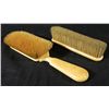 Image 2 : 2 Pc Antique Ivory Handle Brush Set for Polishing