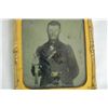 Image 1 : TIN TYPE. CIVIL WAR SOLDIER W/ SWORD