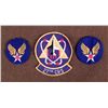 Image 1 : 3 U.S. PATCHES--2 AAF & 27TH CRS LARGE PATCH
