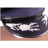 Image 3 : ORIG POST-WAR 1940'S OFFICER'S CRUSHER VISOR CAP CBI