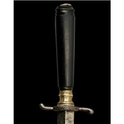 DAGGER Nineteenth Century. Blade a rhomboid cross-