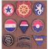 Image 1 : COLLECTION OF 10 WWII U.S. PATCHES-NICE ORIGINALS