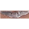 Image 1 : WWII USAAF-AIR FORCE PILOT WINGS-STERLING-CRIMP BACK