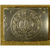Image 1 : NAZI WEHRMACHT FIELD COMBAT BUCKLE ORIGINAL