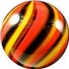 Image 2 : Marbles: Lot 1. Contemporary Handmade. John Hamon Miller. 1-1/2". Mint 9.7.