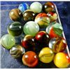 Marbles: Lot 4. Master Marble. 18 Assorted Marbles. Almost all Mint.