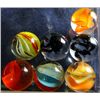 Marbles: Lot 12. 7 Interesting Catseyes.