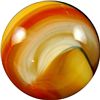Image 3 : Marbles: Lot 16. Akro Agate Company. Hybrid Popeye. 19/32". Mint 9.9.