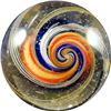 Image 3 : Marbles: Lot 28. Swirl. Divided Core. 1-3/8". Polished.