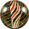 Image 2 : Marbles: Lot 32. Swirl. Solid Core. 1-7/16". Polished.