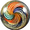 Image 3 : Marbles: Lot 34. Swirl. Divided Core. 1-7/16". Polished.