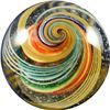 Image 4 : Marbles: Lot 34. Swirl. Divided Core. 1-7/16". Polished.