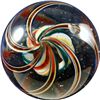 Image 4 : Marbles: Lot 36. Swirl. Divided Core. 1-5/8". Polished.