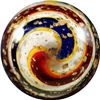Image 4 : Marbles: Lot 38. Contemporary. Rolf & Genie Wald. 1-7/16". Mint 9.9