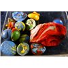 Marbles: Lot 40. Christensen Agate Company. Cullet.