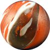 Image 2 : Marbles: Lot 49. Transition. Oxblood. 27/32". Polished.