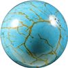 Image 2 : Marbles: Lot 62. Turquoise sphere. 3/4". Mint 9.9.