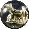 Image 1 : Marbles: Lot 63. Sulphide. Running Dog. 1-1/2". Polished.