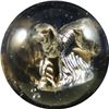 Image 4 : Marbles: Lot 63. Sulphide. Running Dog. 1-1/2". Polished.