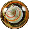 Image 3 : Marbles: Lot 64. Swirl. Solid Core. 1-9/16". Polished.