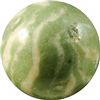 Image 4 : Marbles: Lot 69. Non-Glass Handmade. Lined Crockery. 3/4". Mint- 9.1