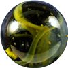 Image 3 : Marbles: Lot 75. Transition. Melted Pontil. Navarre. 13/16". Mint 9.9.