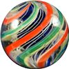 Image 1 : Marbles: Lot 79. Swirl. Solid Core. 3-Layer Jelly Core. 25/32". NM+ 8.9.